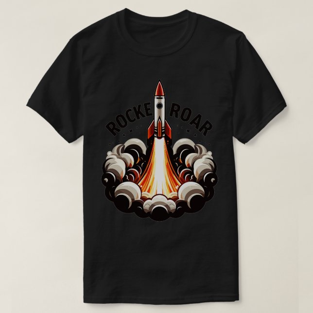 Rocket Launch 1 T-Shirt (Design Front)