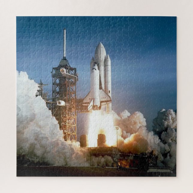 Rocket Launch | Reach for the Stars Jigsaw Puzzle (Vertical)