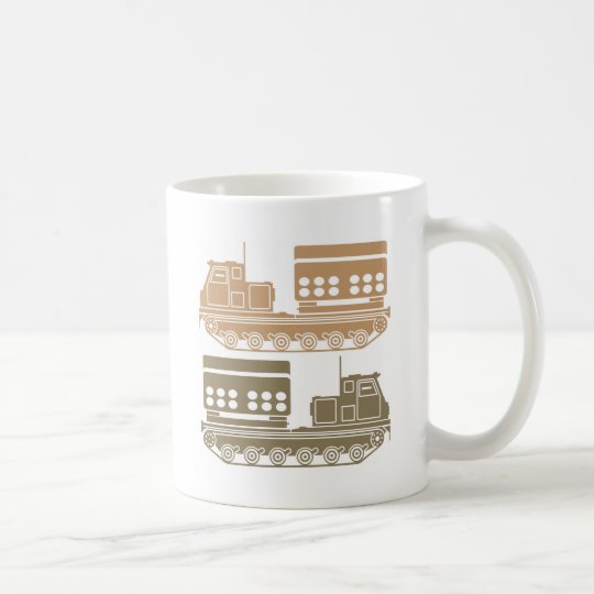Rocket launcher military coffee mug