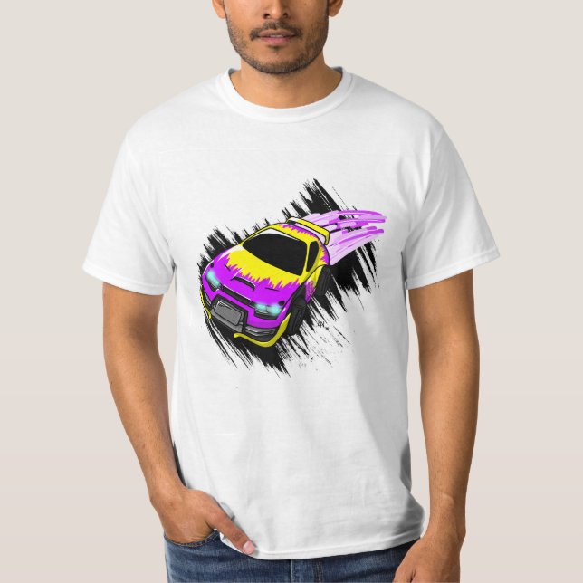 Rocket League Gamer E-Sports Competitive Gaming T-Shirt (Front)