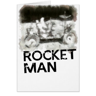 Rocket Man Astronaut on the Moon