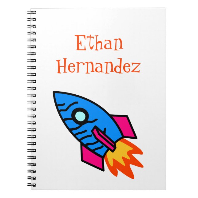 Rocket Notebook (Front)