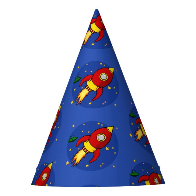 Rocket Party Hat (Front)