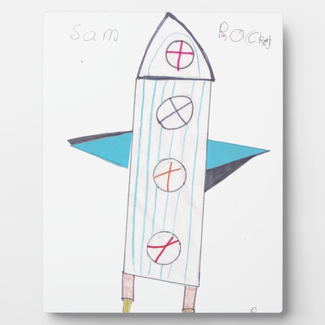 ROCKET PLAQUE (Front)