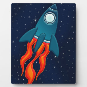 Rocket Plaque