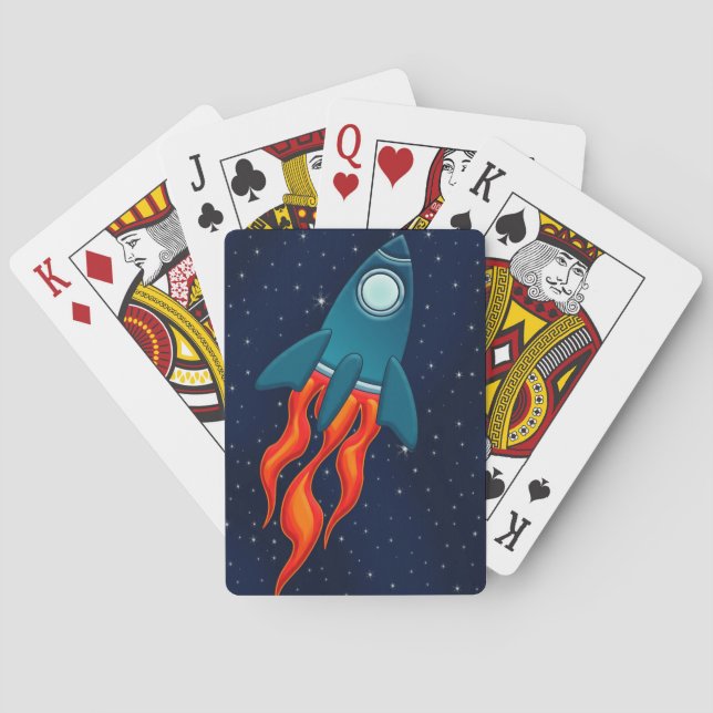Rocket Playing Cards (Back)