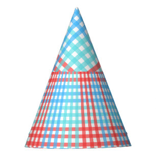 Rocket Pop, Small Plaid Party Hat