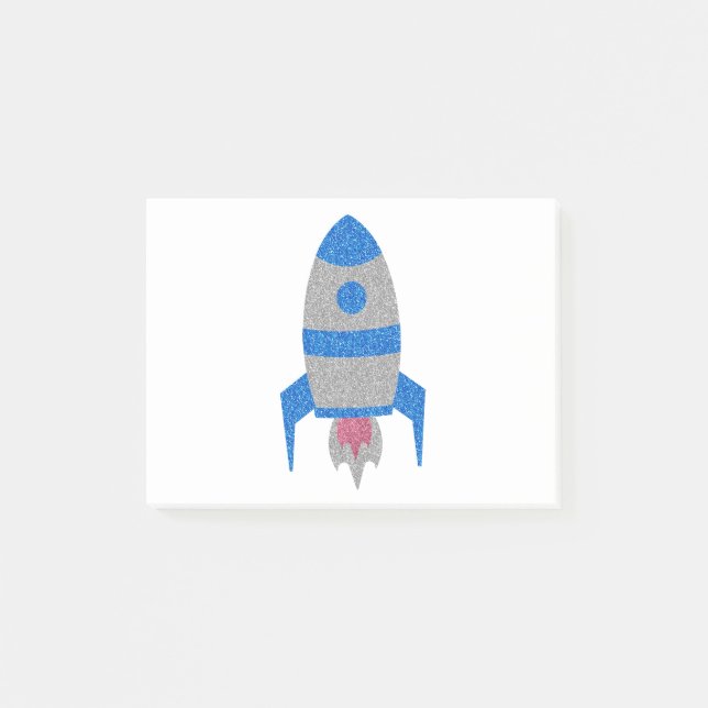 Rocket Post-it Notes (Front)