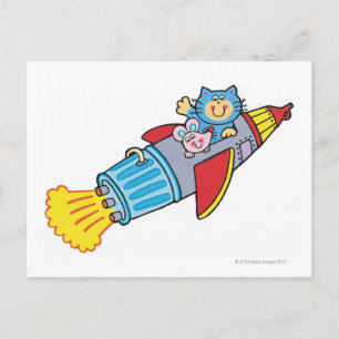 Rocket Postcard