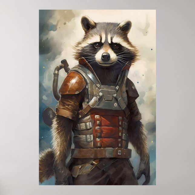 Rocket Racoon Poster (Front)