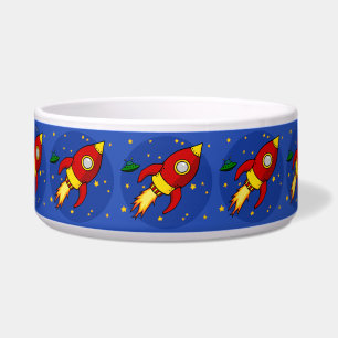 Rocket red Pet Bowl