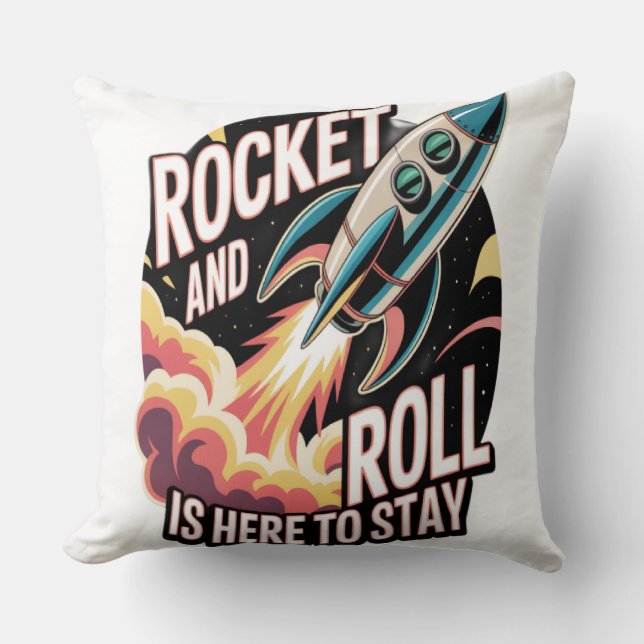 Rocket Roll  Cushion (Front)