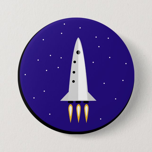 Rocket Science 7.5 Cm Round Badge (Front)