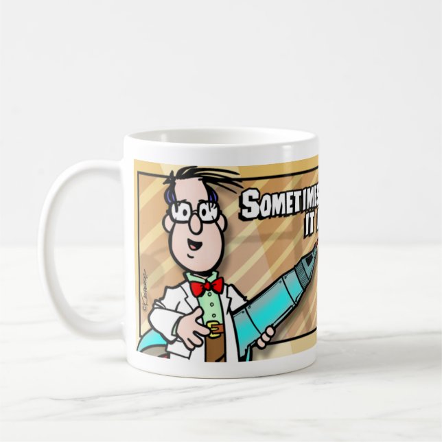 Rocket Science Coffee Mug (Left)