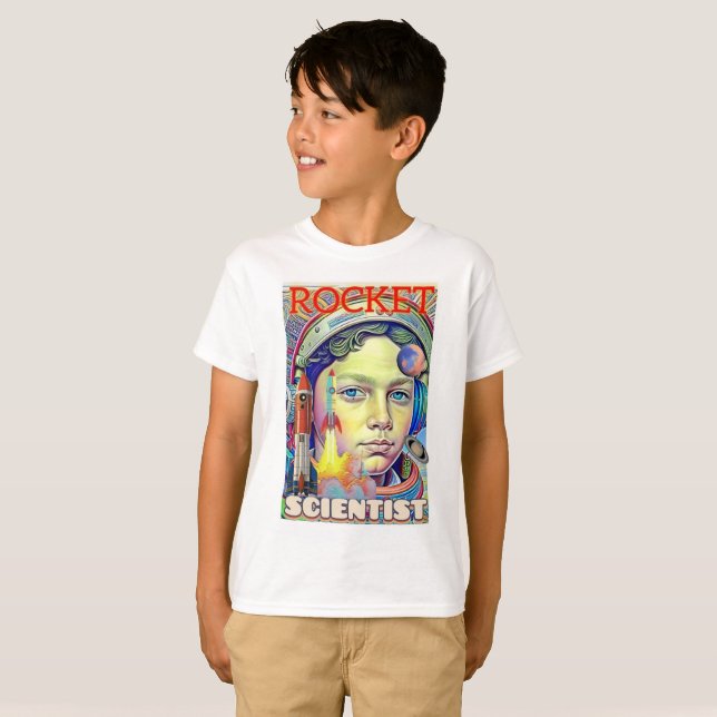 ROCKET SCIENTIST BOY T-Shirt (Front Full)