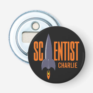 Rocket Scientist custom name bottle opener