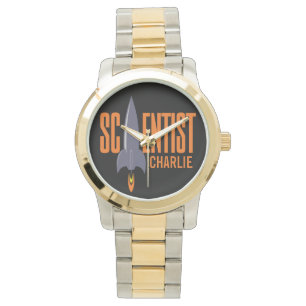 Rocket Scientist custom name watches
