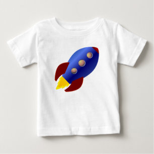 Rocket Ship Baby T-Shirt