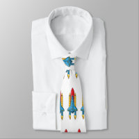 Rocket ship cartoon illustration