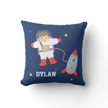 Rocket Ship Outer Space Little Astronaut Boys Room