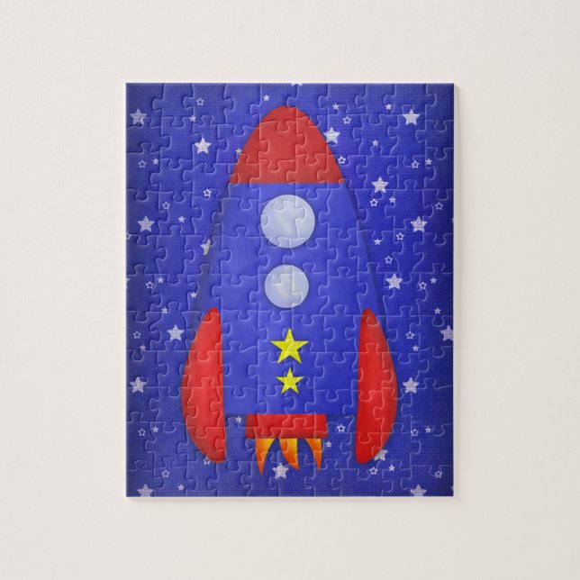 Rocket Ship Puzzle (Vertical)