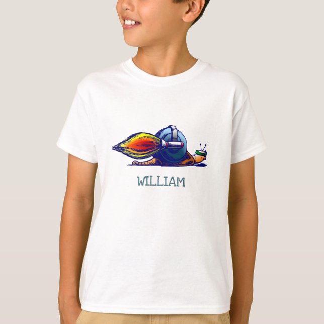Rocket Snail T-Shirt (Front)