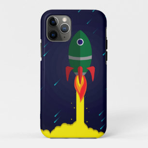 Rocket spaceship astrology astronaut iPhone 11 pro case
