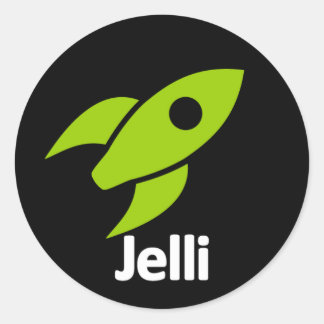 Rocket Sticker - Black