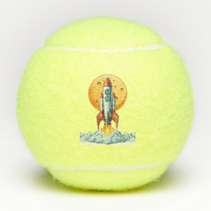 rocket tennis balls