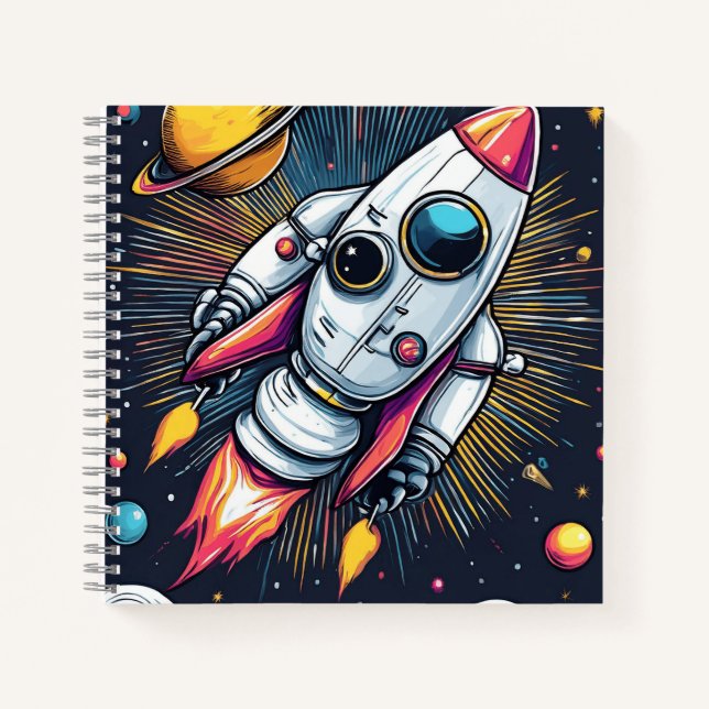 Rocket to the Star Notebook (Front)