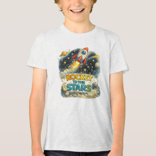 Rocket to the Stars Tri-Blend Shirt