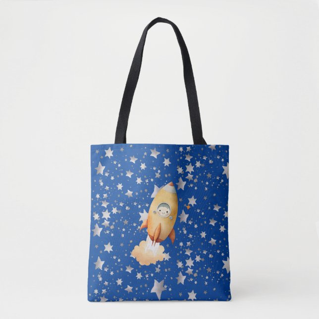"Rocket" Tote Bag (Front)