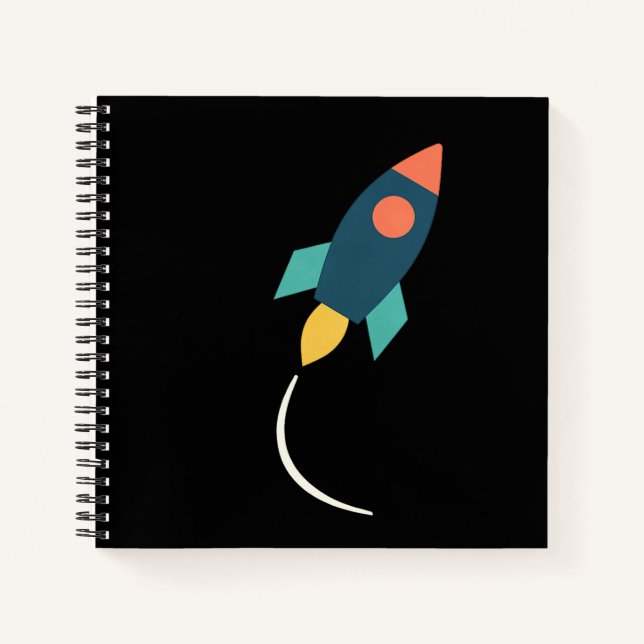 "Rocket Trajectory" Notebook (Front)