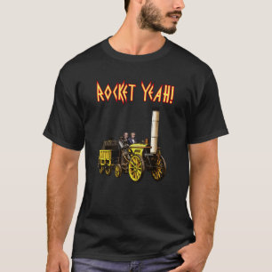 Rocket, Yeah!  Heavy Metal meets Steam Powered Hea T-Shirt
