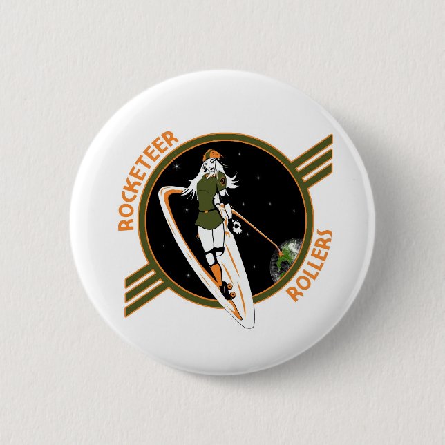 Rocketeer Swag 6 Cm Round Badge (Front)