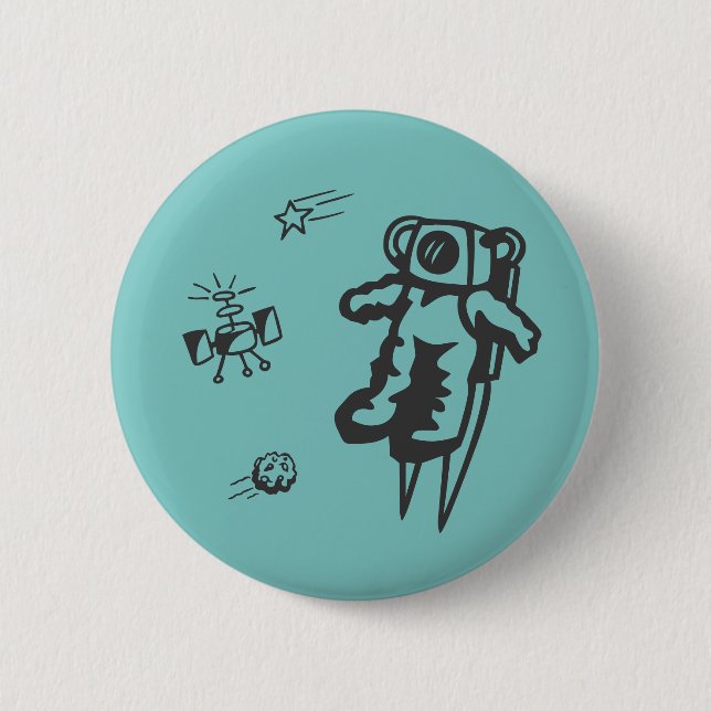 Rocketman button (Front)