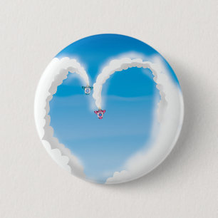 Rockets! 6 Cm Round Badge