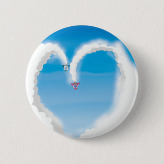 Rockets! 6 Cm Round Badge