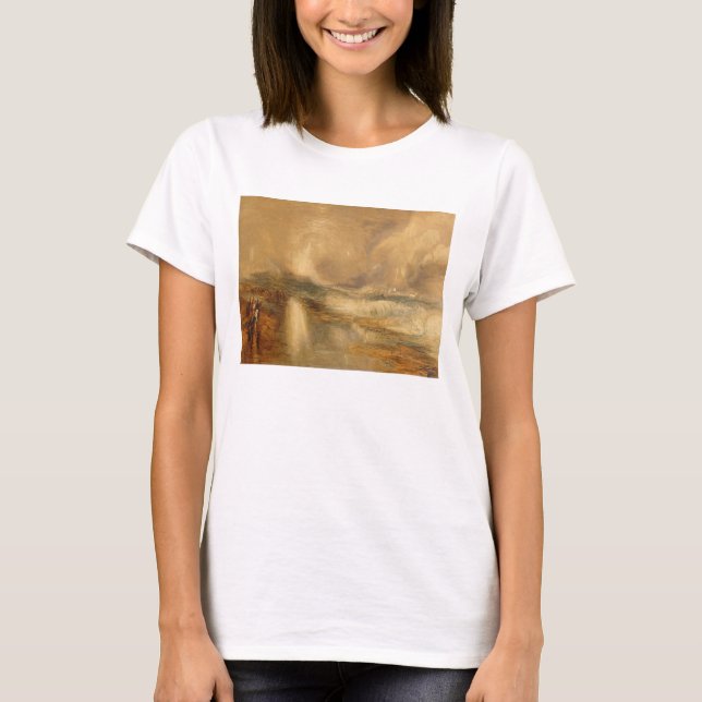 Rockets and Blue Lights, 1855 (chromolitho) T-Shirt (Front)