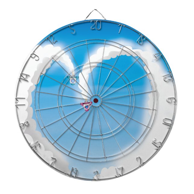 Rockets! Dartboard (Front)