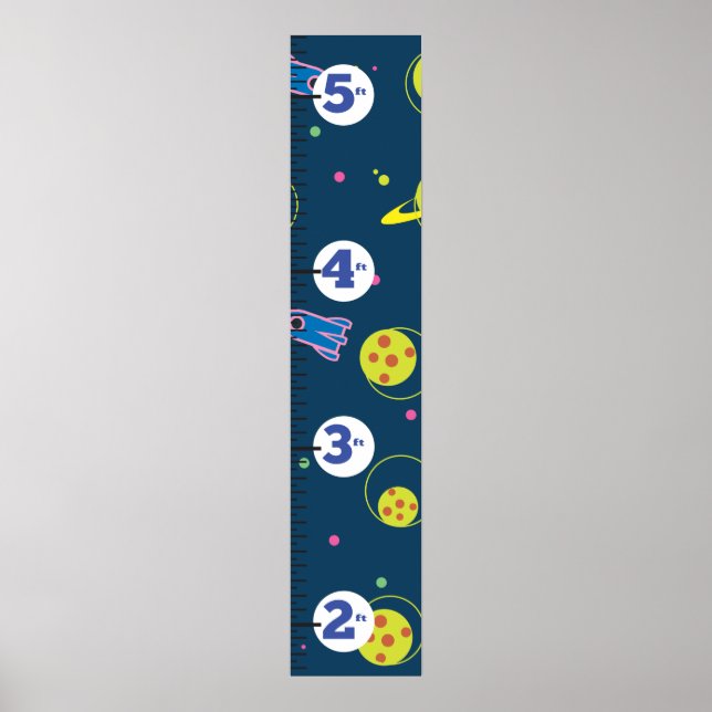 Rockets Growth Chart. Poster (Front)