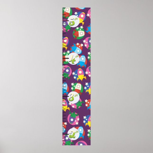 Rockets Growth Chart. Poster (Front)