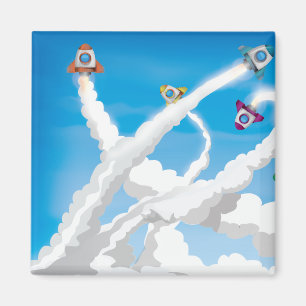 Rockets! Magnet