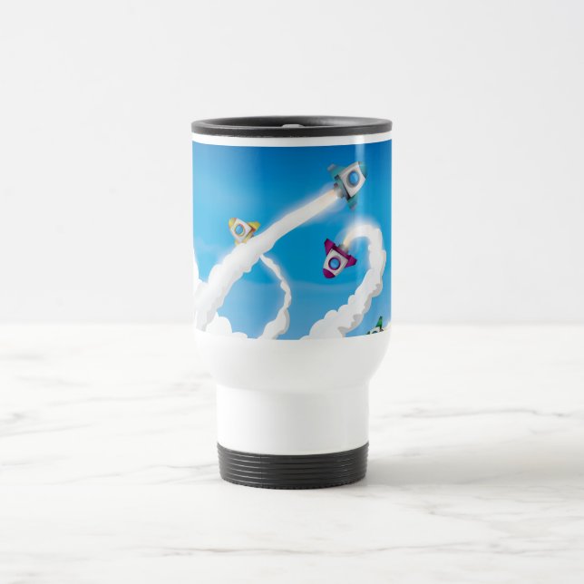 Rockets! Travel Mug (Center)