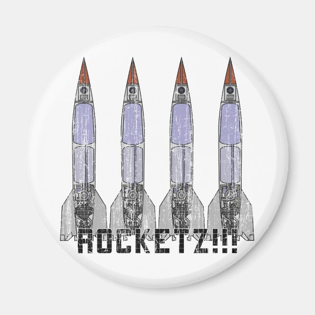 Rocketz4 Magnet (Front)