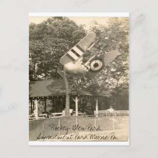 Rockey Glen Amusement Park Moosic Pa. Postcard