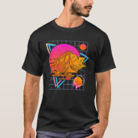 Rockfish Retro 80s Style Vintage Fishing