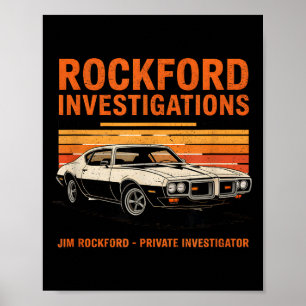 Rockford Detective Agency - Rockford Files  Poster