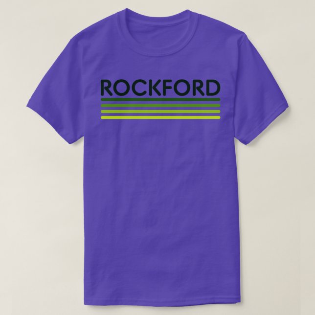 Rockford Fade Green TShirt (Design Front)