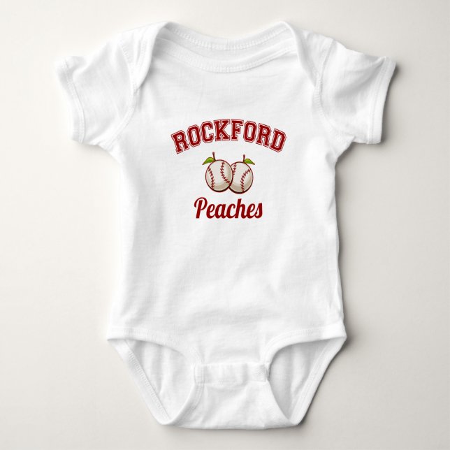 Rockford Peaches Baby Bodysuit (Front)